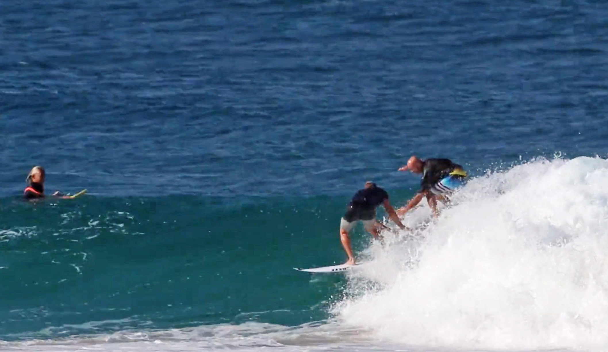 Mick Fanning Snapper Dop In