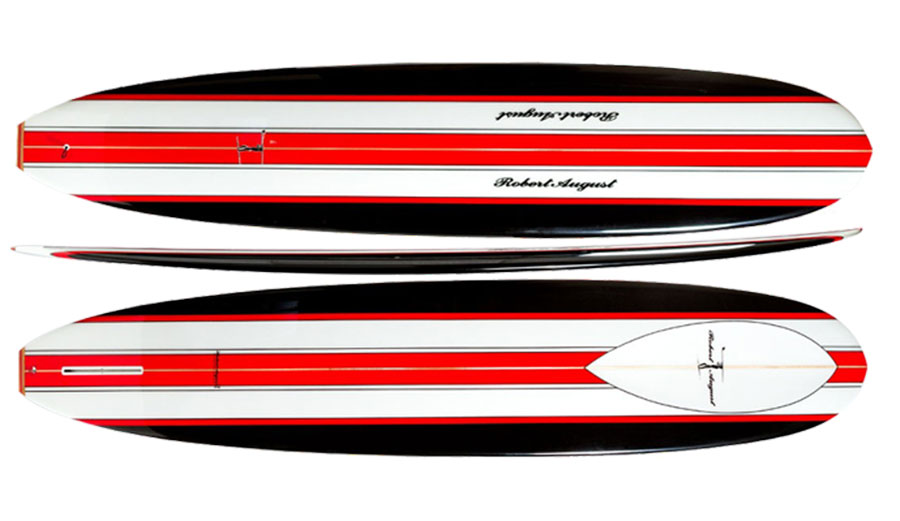 If you are looking for a classic style log, be sure to check out the What I Rideby Robert August Surfboards