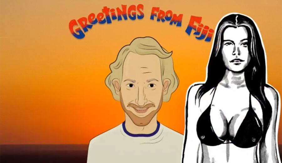 This animation is the story of Ben's soul-crushing realization that the way he saw himself was not, exactly, the way Lyndie Irons did.