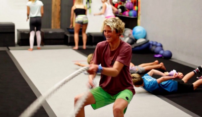 These days, training is an essential component to a grom's future success. Photo: Foundation Training Academy.