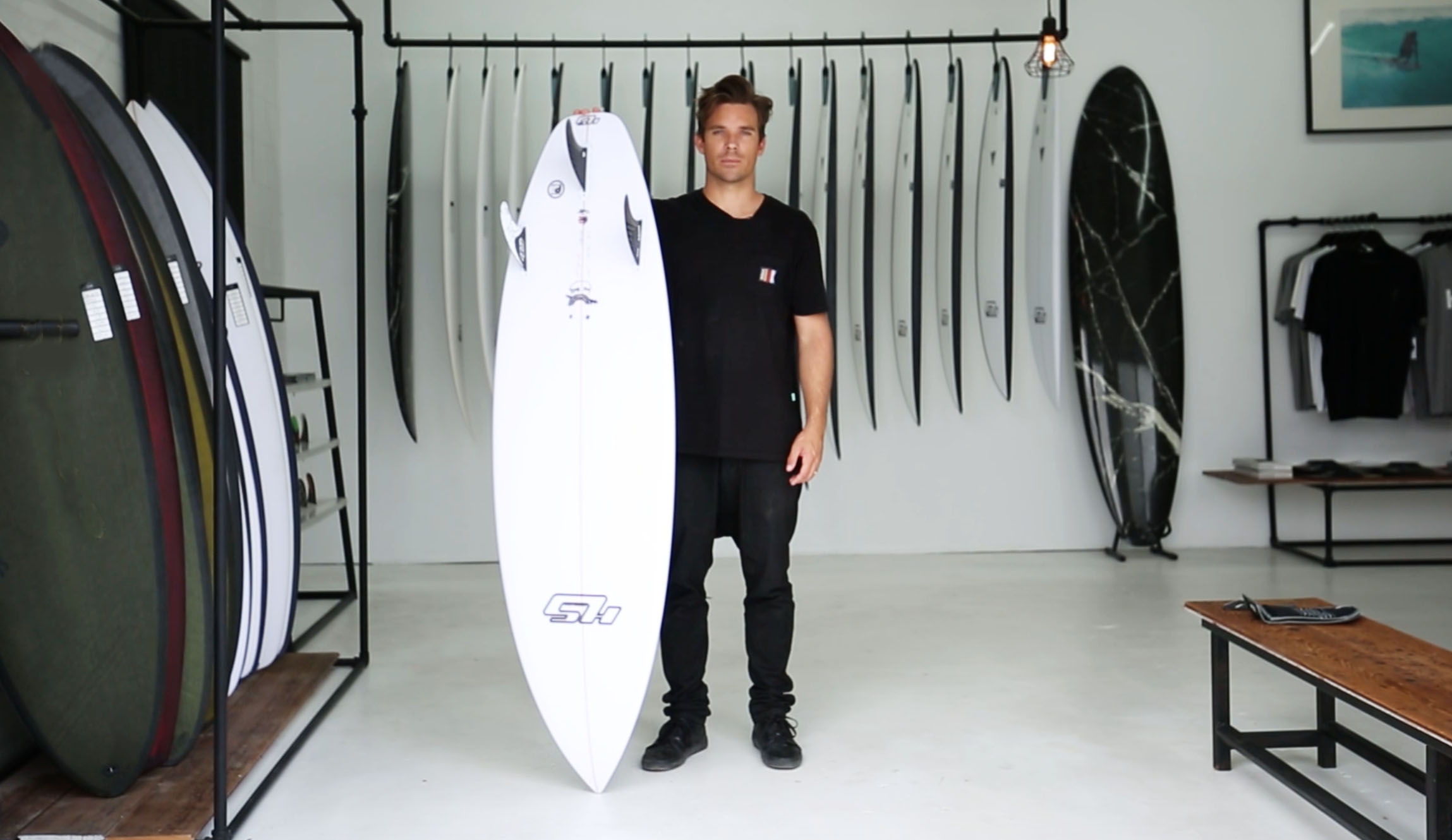 Hayden Cox wants to revolutionize the perception of the surfboard shaper.