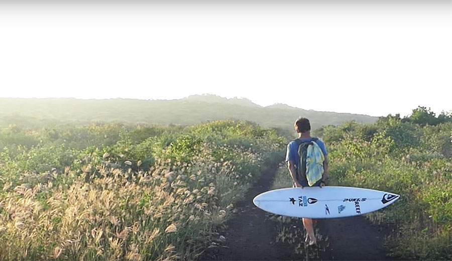 Kepa's childlike wonder at the world he's moving through is more inspiring than his surfing... which is saying a lot.