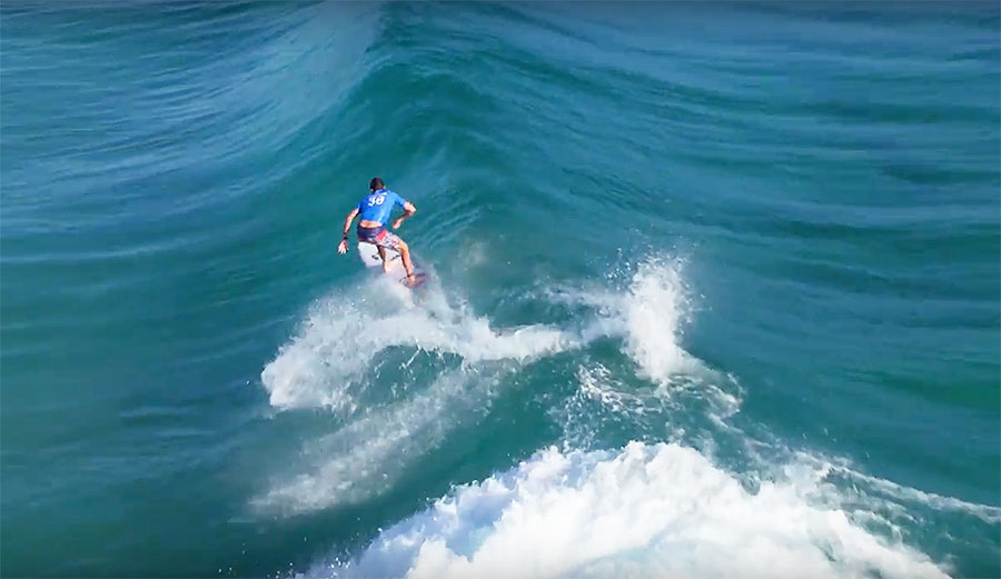 Snapper Rocks is a dream set up, especially when there's no one there.