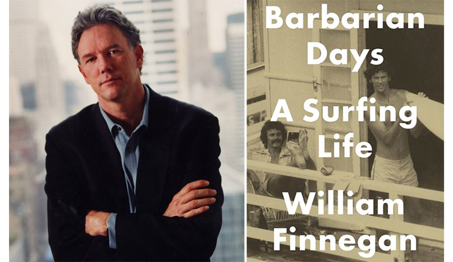 William Finnegan just won a Pulitzer Prize for Barbarian Days