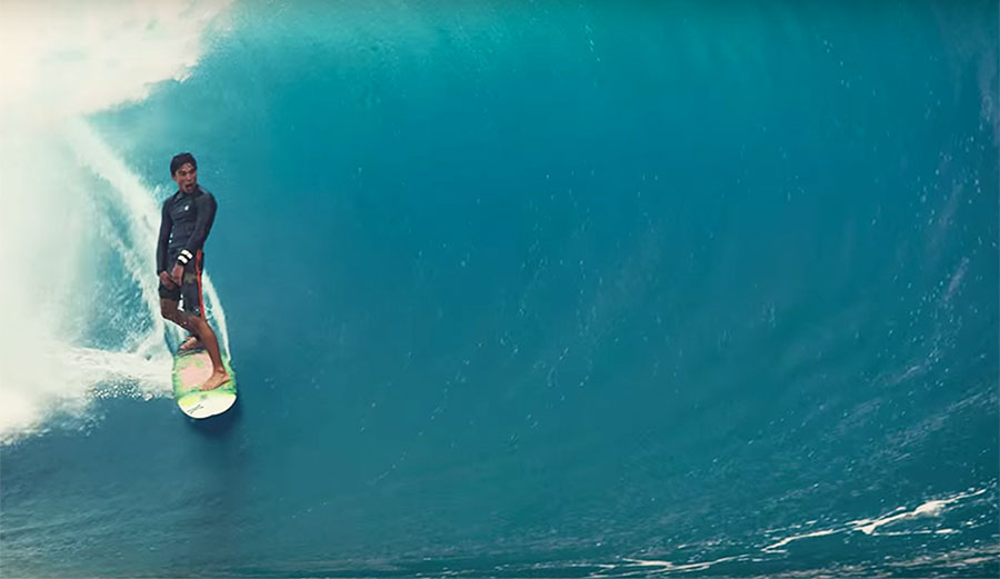 At a time when most teens are dabbling with booze, awkwardly approaching girls, and being shitheads to anyone older than them, Barron is surfing some of the biggest, scariest waves in the world.