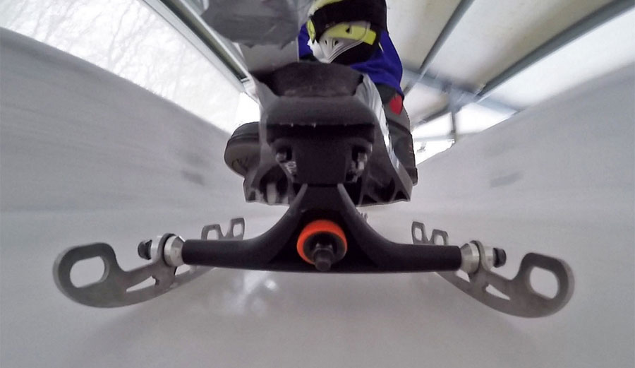 Ice blading prototype