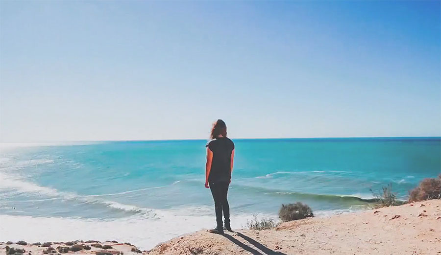 Every now and then, we're gifted an edit featuring one of the two–and this one is so great because LeeAnn's surfing is paired with her father's music.