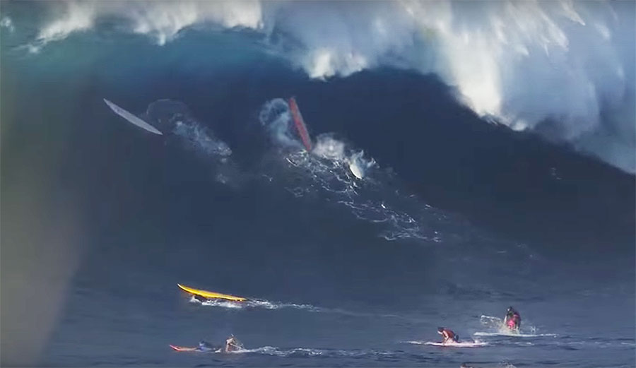 "Outside!" someone might yell, as spectators whistle from the cliffs.