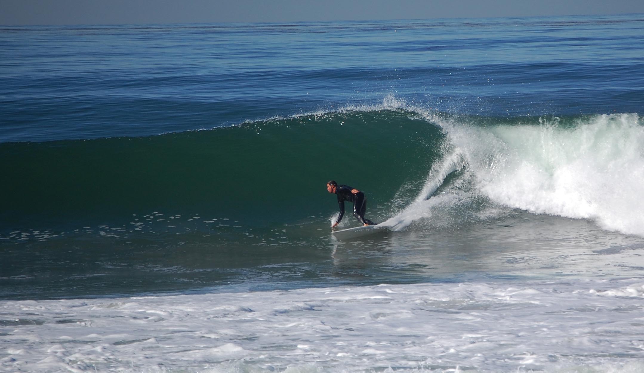 WiLDCOAST Director Serge Dedina enjoys a session at Tijuana Sloughs. And he does it legally. Photo: Sergededina.com