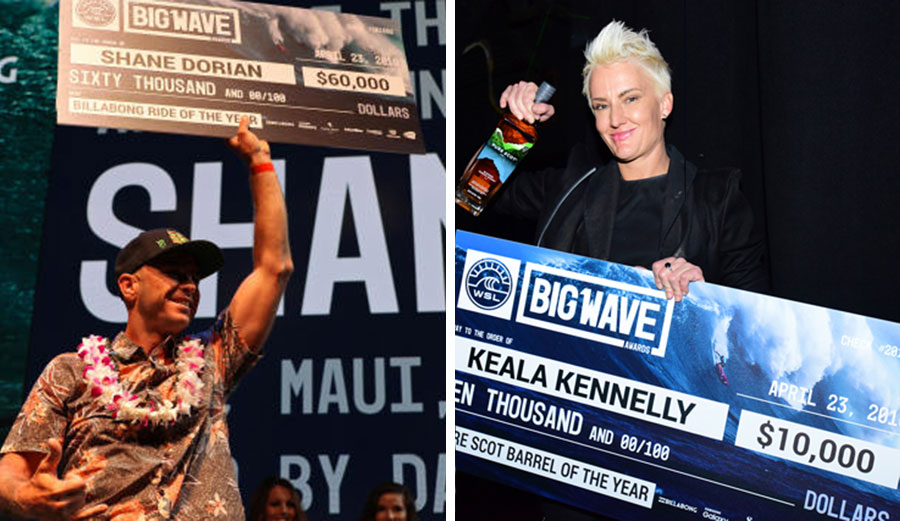 Thank you, El Nino. You are The Boy and also the man. Here's a breakdown of who won what: