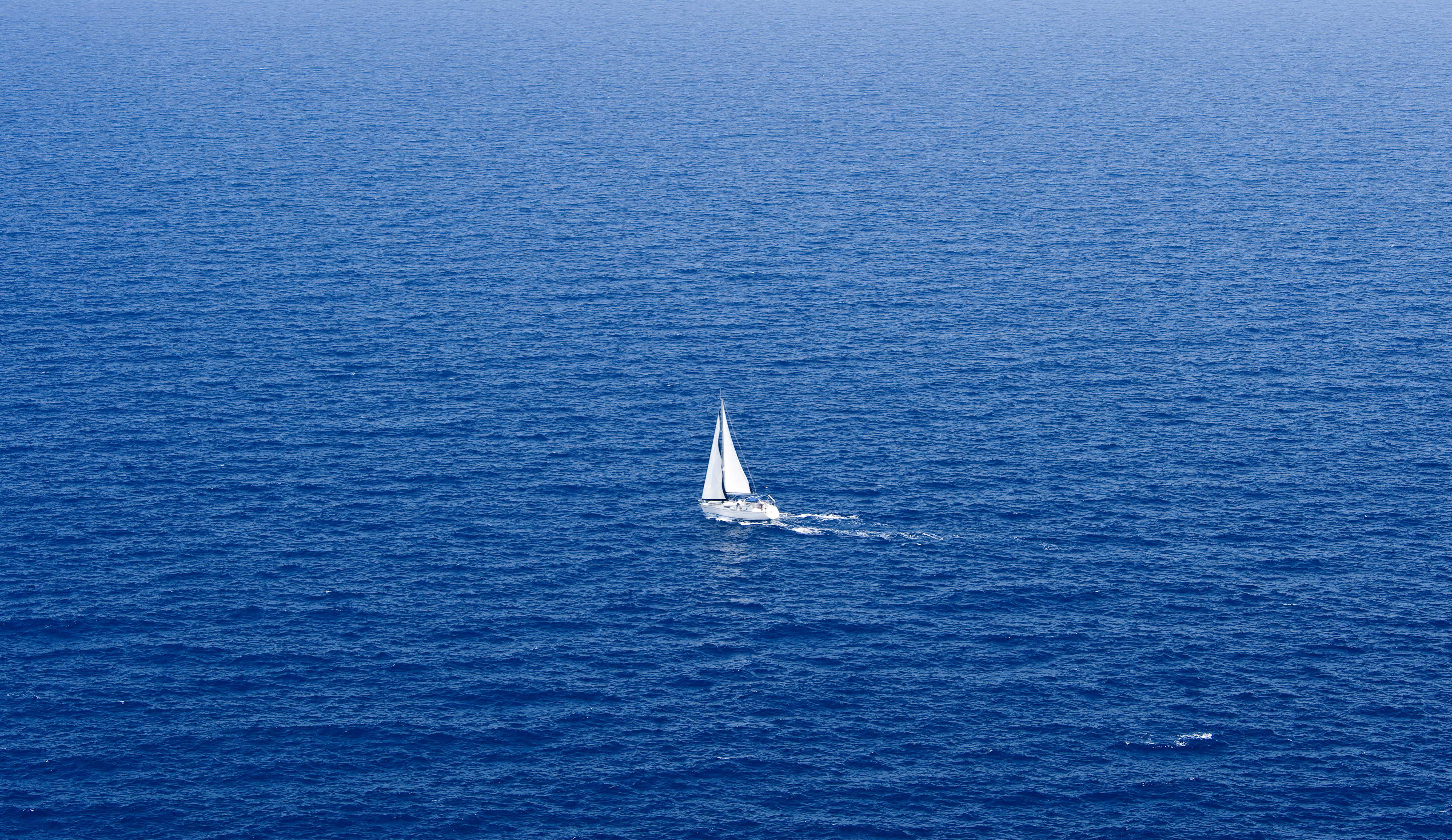 sailboat open ocean