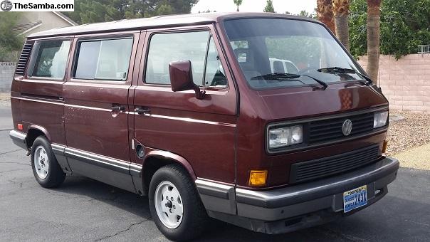 1990 Vanagon Carat: $7,900