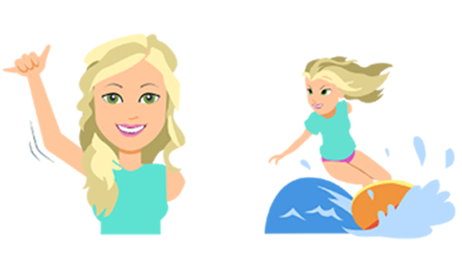 Bethany Hamilton Emoji