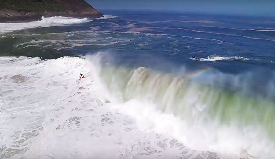 Near Rio, the wave isn't the most consistent, but when it turns on, watch out.