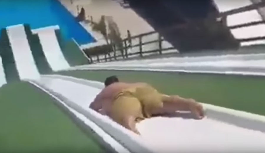 Belly flops are incredibly amusing. The bigger the belly, the better the flop.