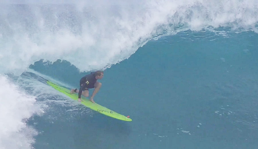Massive Pipeline on a foam log? Not possible–unless you're J.O.B.