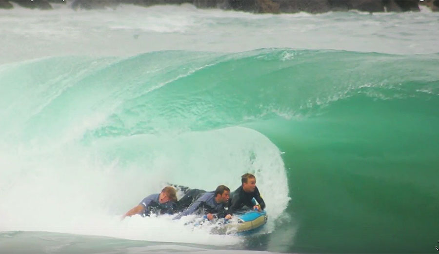 When incredible surfers in that incredible place decide they're going to simply mess around, you get Jamie O'Brien and friends.