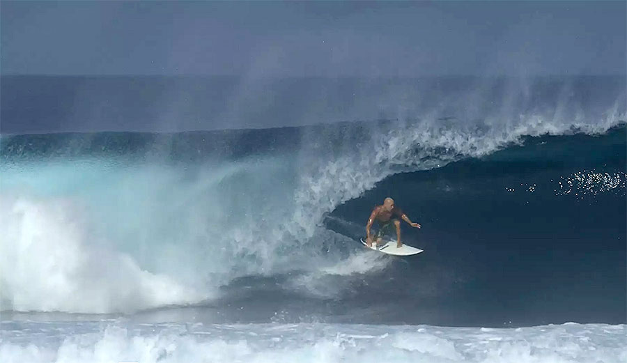 Whatever happens with Kelly's competitive career, it's surfing like this that makes him a legend–that and the 11 world titles, of course. The king is dead. Long live the king!