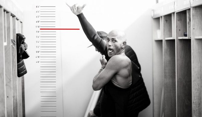 Kelly Slater Height