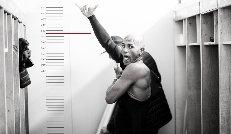 Kelly Slater Height