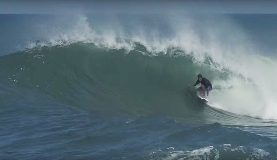 As surfers who surf well will do, he broke almost all of them. Five of them, actually. But he came away with two things: “the one” and an incredible edit.