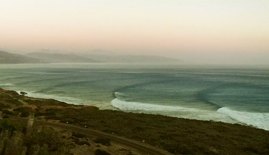 It's a case of getting while the getting is good. Such is the nature of surfing.