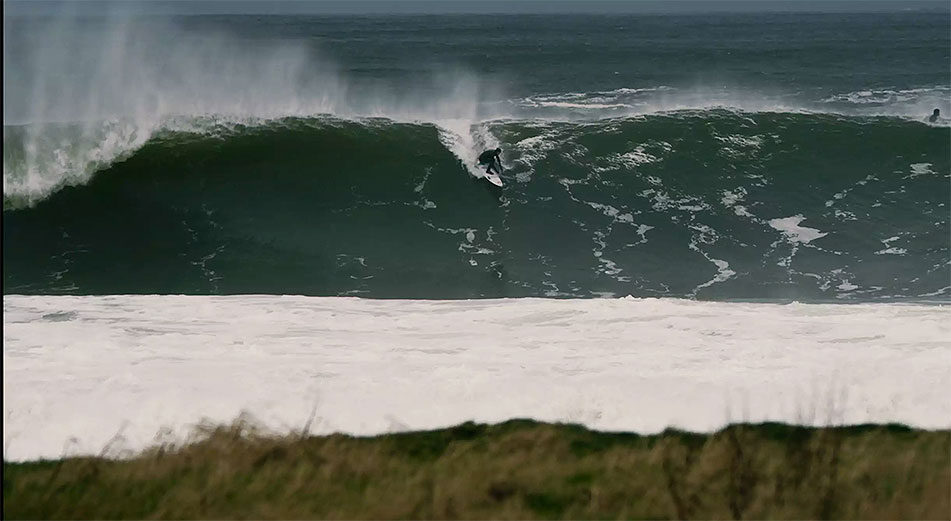 Surfing in Ireland looks like three things: really fun, really hard, and really cold.