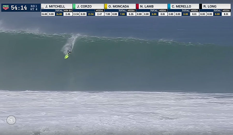 Judges gave him a 10 for it, and Jamie Mitchell got a life-long memory.