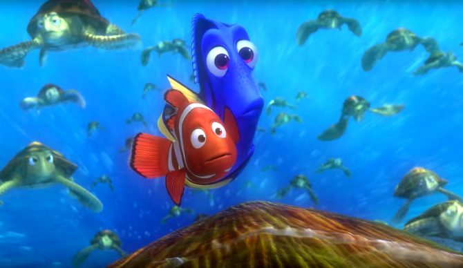 Dory and Nemo