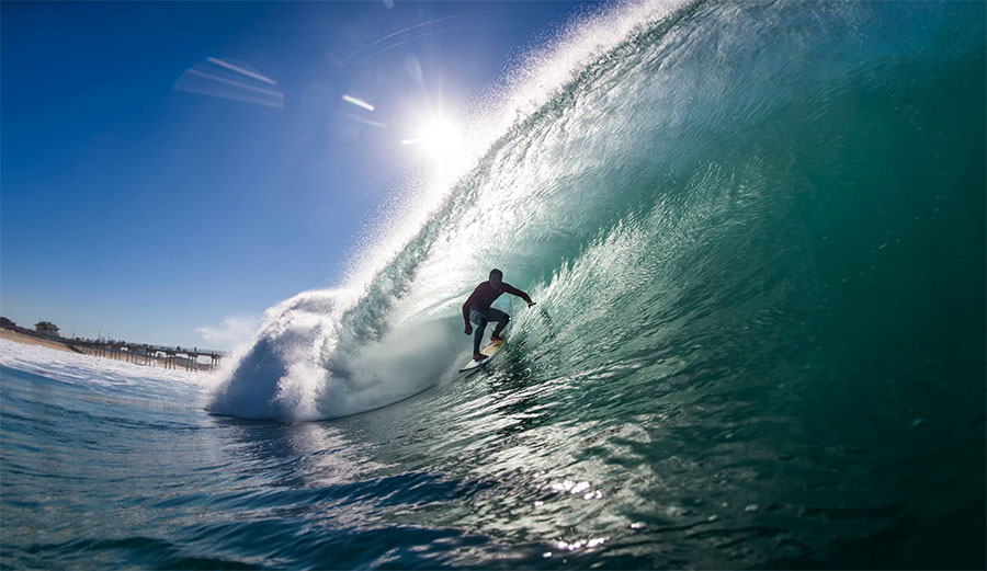 This winter was a good one for Los Angeles surfers.