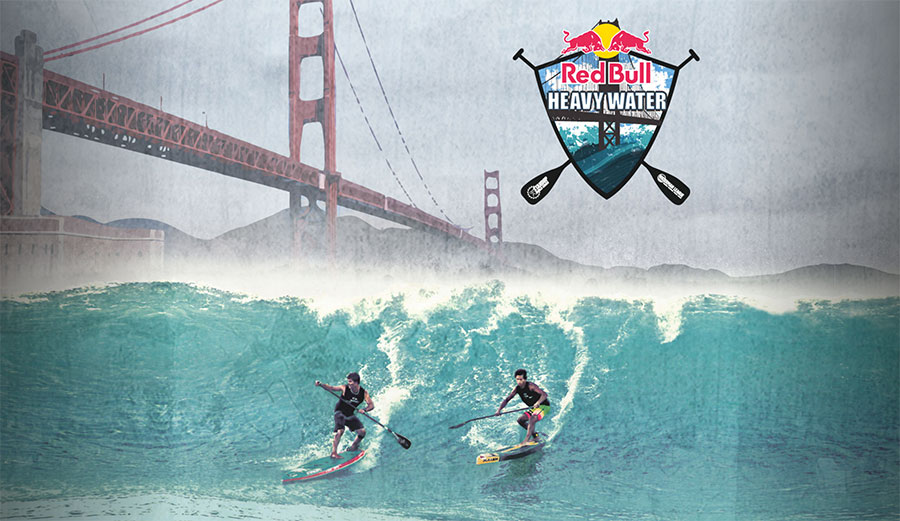 Despite the fact that "heavy water" sounds like another name for diarrhea, Red Bull's newest addition the SUP circuit is sure to be a crowd pleaser.