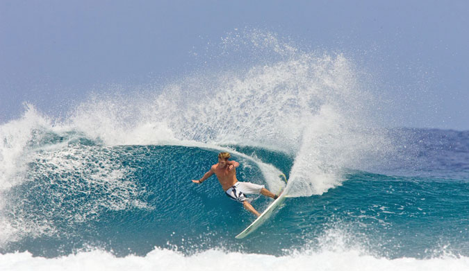 The late, great Andy Irons if he were goofy. Photo: Stevens