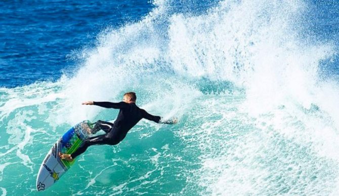 What injury? Photo: Andrew Shield