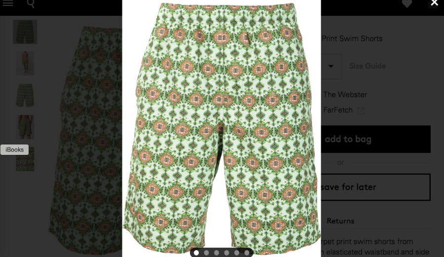 If booger-hued clothes look great with your skin tone, consider this $245 pair from Givenchy. Photo: Lyst