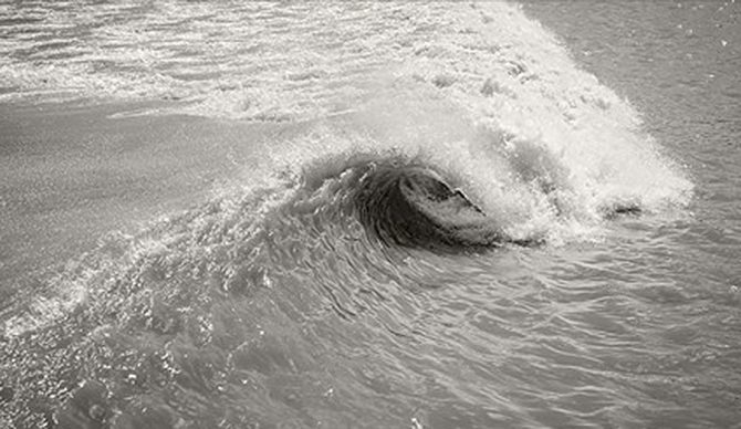 Oh hey, Nland appears to barrel too! But not 'til the courts allow! Photo: NLand Surf Park Facebook