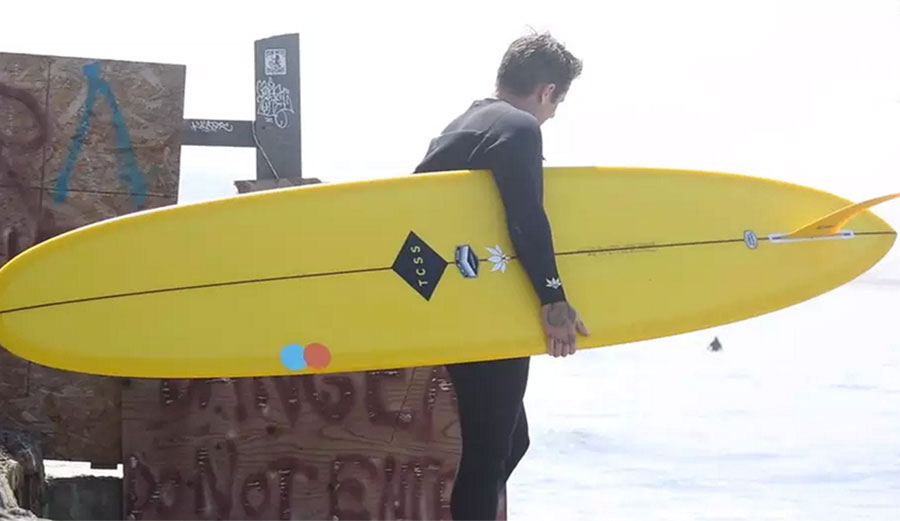 Home is where the heart is. Especially so if your heart lies with surfing, like Santa Cruz local CJ Nelson's does.