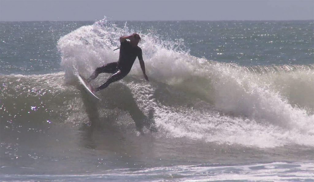 This isn't a very interesting clip of Dane Reynolds. Average waves, Dane looking a little more average than usual.