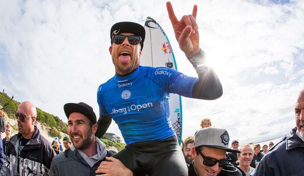 Mick Fanning won the 2016 J-Bay Open