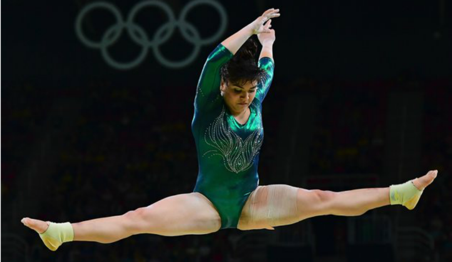 Haters body-shamed Mexican Olympic gymnast Alexa Moreno, and social media wasn't having any of it. Photo: HuffPo