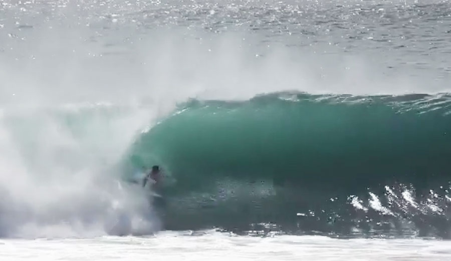 In the end, it was local legend Mega Semadhi who took the win, but Bruce Irons' perfect ten is something on a whole different level.