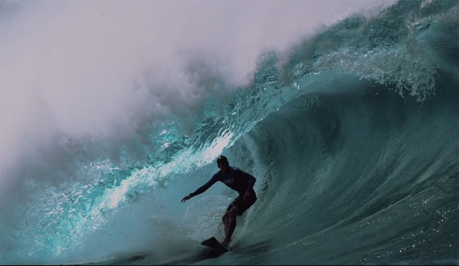 It's almost 4 minutes of the most insane drops the North Shore has to offer.