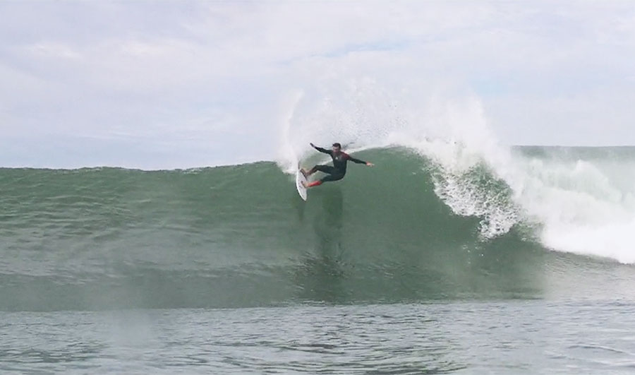 Frederico Morais is a very well-rounded surfer. He's got style and power and an air game. He's comfortable in big barrels and knows how to use his rail