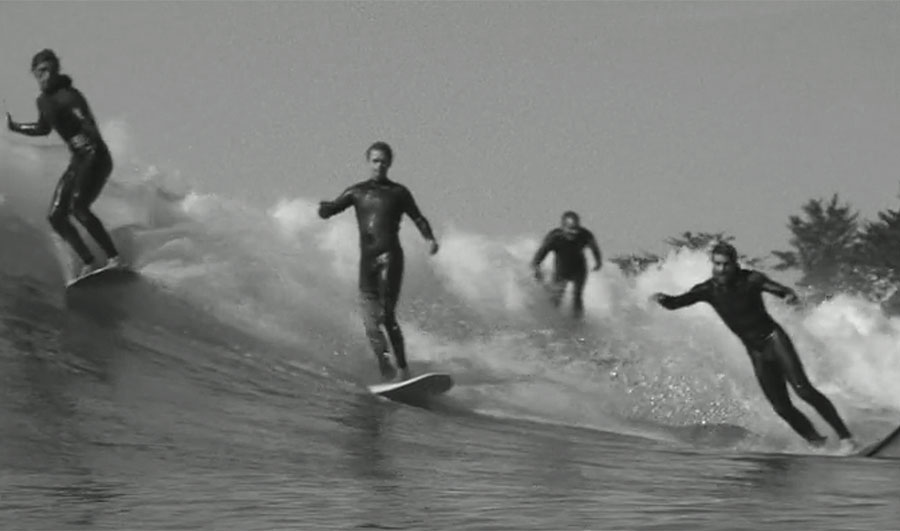 This film features Trevor Gordon, Travers Adler, Tosh Clements, and Spencer Gordon. They love to party wave, and damn it, they're great at it.