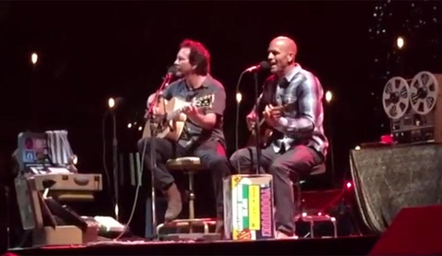 Watch Kelly Slater and Eddie Vedder Jamming Together