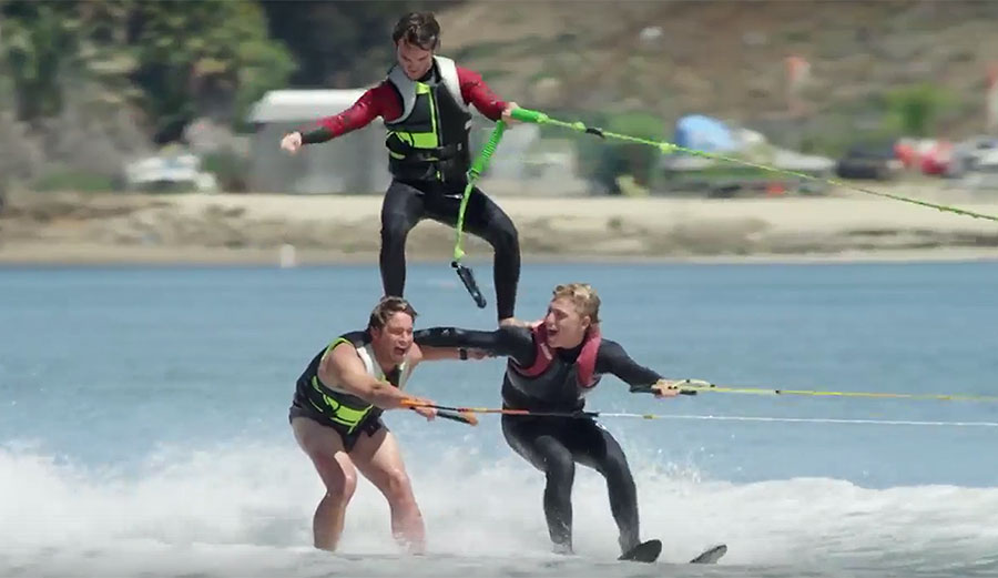 Watch the end of this installment, when Poopies is convinced to throw himself down a huge set of stairs on a Catch Surf foam board.