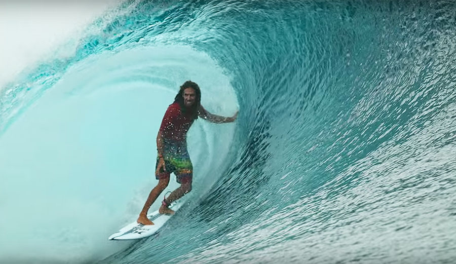 Listen up, kids. Here are Rob Machado and Mike Parsons explaining all the little things that go into basically going straight through a water tunnel.