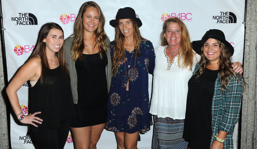 Maggie Gonzalez, Lili Strasser, Megan Pischke, Kathleen Gasperini (Executive Director / Co Founder) and Courtney Linnborn – attend B4BC Celebrates 20th Anniversary with "Amplify" Action Sports Exhibition and Auction on October 6, 2016 in Los Angeles, California. Photo: Joshua Blanchard/WireImage