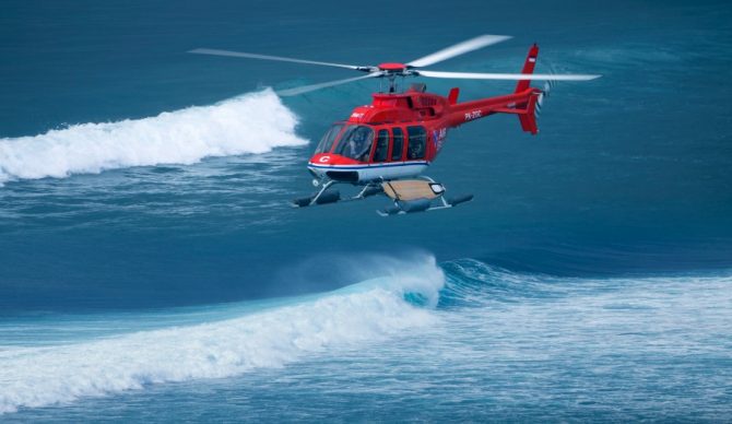 "This is your captain speaking: Moneytrees is looking kind of epic, y'all!" Photo: Four Seasons