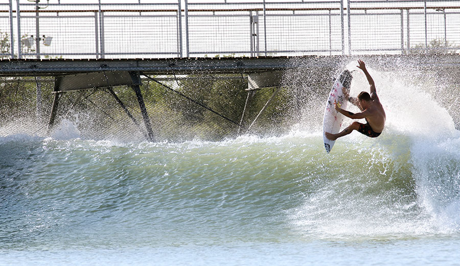 Mitch Crews testing the waters.