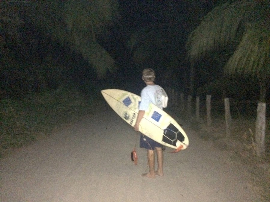 Pre-dawn patrol in Barra de la Cruz, Mexico. Photo: Wyatt Fowler